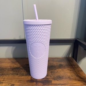 Starbucks Matte Purple Studded Cup